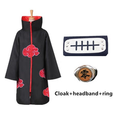Load image into Gallery viewer, Akatsuki Cloak Cosplay
